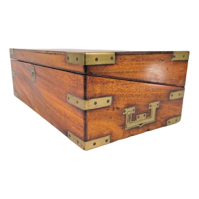 Victorian Travel Writing Slope, 1920 For Sale