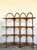 Vintage Bent Rattan Arched Etagere For Sale - Image 9 of 12
