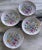 Late 20th Century LastCHANCE!Vintage Reutter Porzellan Germany Flowers & Ribbon Motif Butter Pat Plates - Set of 4 For Sale - Image 5 of 12