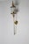 Hollywood Regency Brass and Glass Wall Sconces from Maison Lunel, France, 1950s, Set of 2 For Sale - Image 3 of 18