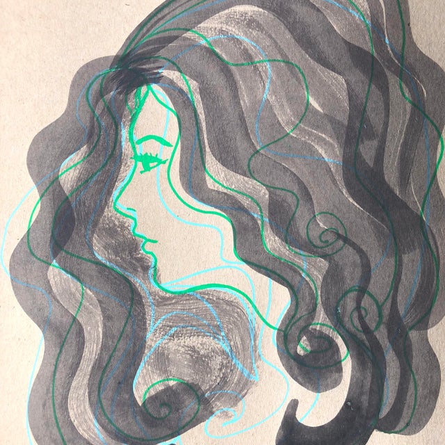 A completely unique and original artwork from Auker. COA included. Unframed. Please contact me regarding combined...