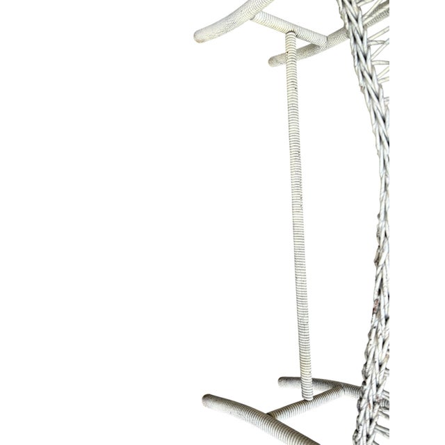 Early 20th Century Antique Wicker Plant Stand For Sale - Image 5 of 8