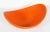 Ceramic Mid Century Modern Haeger Orange Curved Decorative Bowl / Centerpiece For Sale - Image 7 of 11