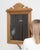 Wood 19th Century France Tan Wood Mirror For Sale - Image 7 of 8