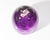 Glass Purple Glass Bowl by Lars Hellsten Orrefors For Sale - Image 7 of 8