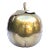 1960s Large Brass Gourd Container For Sale