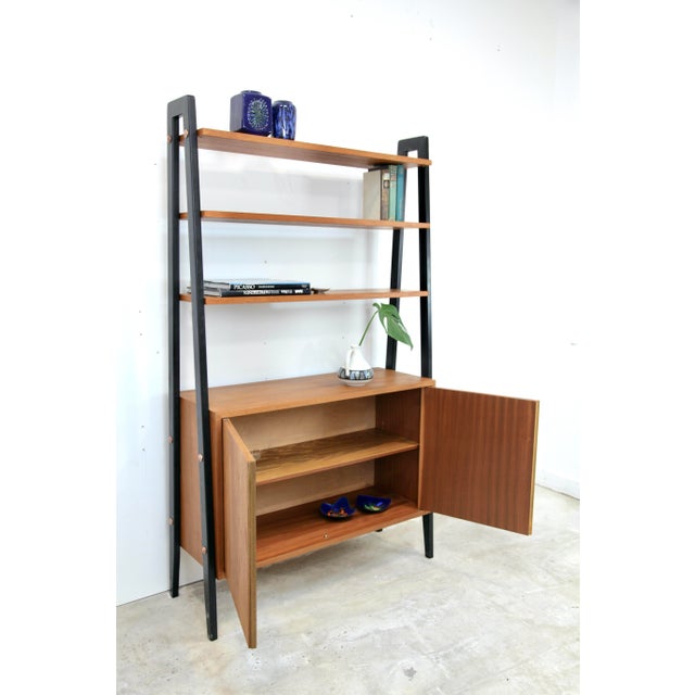 Ikea Freestanding 1-Bay Wall Unit in Teak by Gillis Lundgren for Ikea, 1960s, Set of 6 For Sale - Image 4 of 10