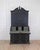 Mid-Century Modern Scandinavian 18th Century Black-Painted Carved Bureau For Sale - Image 3 of 10