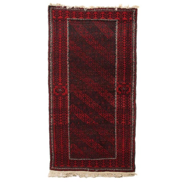 Textile Antique Beluchi Rug in Wool For Sale - Image 7 of 7