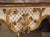 Antique White Early 18th Century Painted Italian Console Table With Rouge Royal Marble Top For Sale - Image 8 of 13