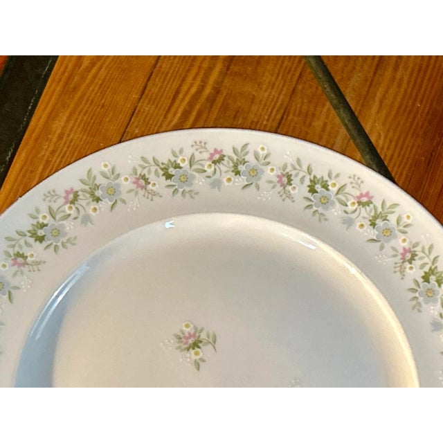 Vintage Haviland Bavaria "Forever Spring" Dinner Plates - S/5 For Sale In New York - Image 6 of 12