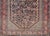 Blue Antique Persian Afshar Rug With Bold Geometric Medallion 3'9" X 4'10" For Sale - Image 8 of 11