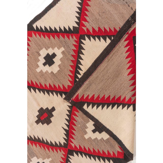 Vintage Navajo Style Rug 3ft 8in X 6ft For Sale - Image 10 of 12