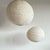 Textile Large Round Japanese-Style Rattan and Natural Linen Pendant Light, 1980s For Sale - Image 7 of 18