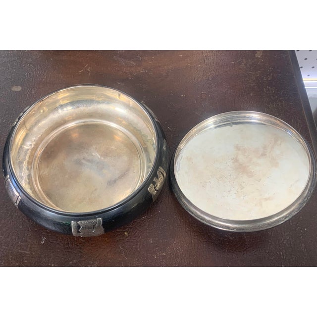 Vintage Hammered Copper & Sterling Silver Trinket Box | Pre-Columbian Incan–Moche Style For Sale - Image 11 of 12