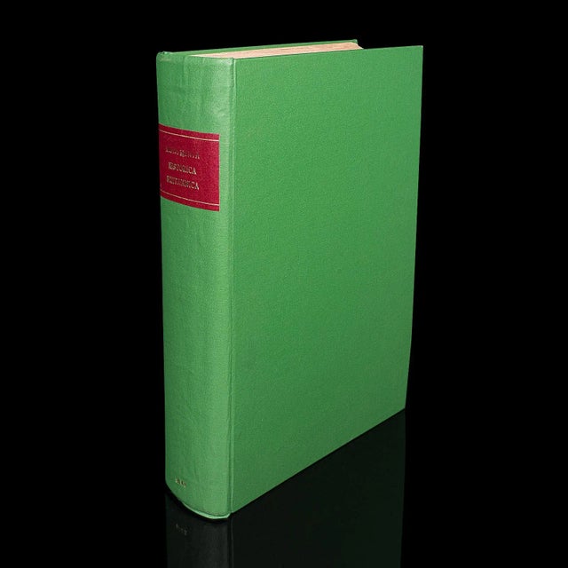 This is a large antique reference book, Monumenta Historica Britannica. Printed in English and multiple languages, a later...