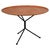 Brown Teak Coffee Table with Curved Wooden Top by F.lli Tagliabue, 1950 For Sale - Image 8 of 8
