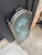 Metal 1980s Art Deco Boho Glass Fireplace Screen For Sale - Image 7 of 9