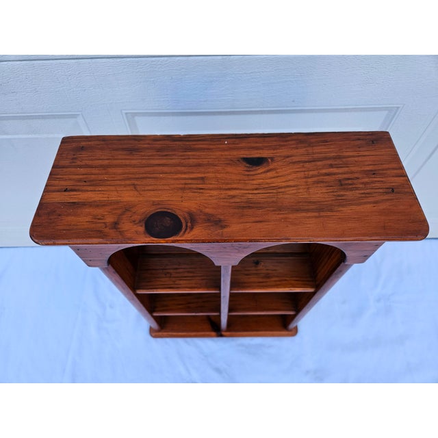 Late 20th Century Late 20th Century Ethan Allen Pine Shelf Etagere For Sale - Image 5 of 12