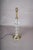 French Faceted Glass and Brass Column Table Lamp, 1950s For Sale - Image 10 of 10