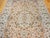 Persian Tabriz Rug, Hand-Knotted Wool & Silk, Floral Design Taupe & Pale Green, 7x10 For Sale - Image 18 of 18