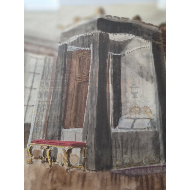 Lowell Groves Watercolor Painting For Sale In San Antonio - Image 6 of 9