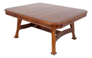 Louis Majorelle Art Nouveau Mahogany Dining Table