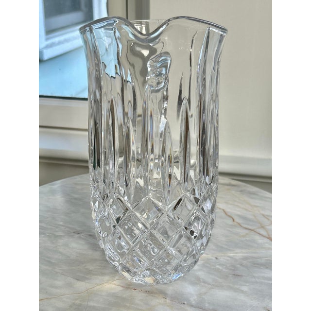 Crystal Cut Pitcher For Sale - Image 4 of 11