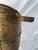 MCM Hammered & Strapped Metal Firewood Carrier For Sale - Image 4 of 5