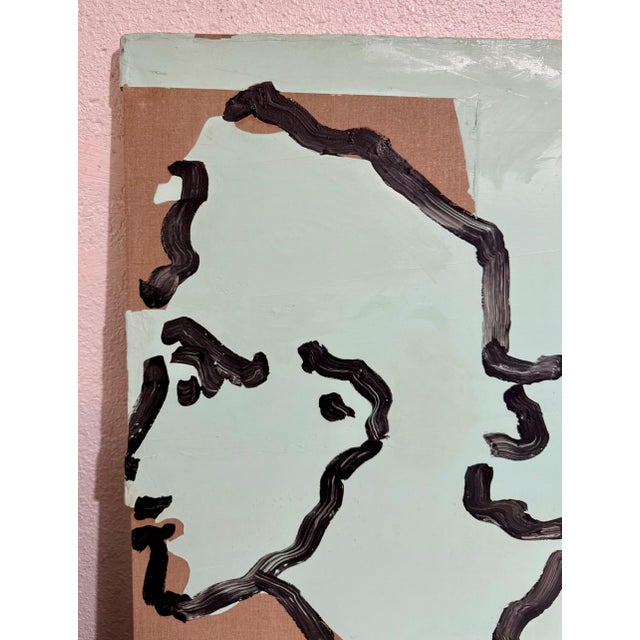 Judy Rifka, Judy Rifka Abstract Expressionist Pop Art Portrait Oil Painting Brooke Alexander, 1982 For Sale - Image 12 of 18