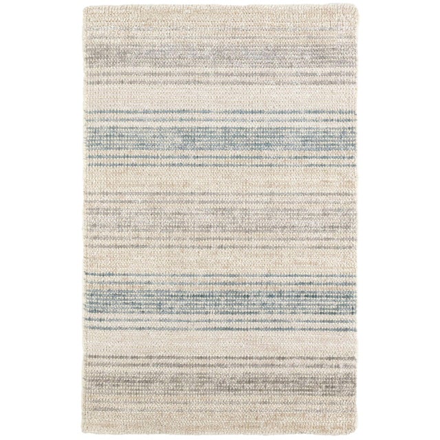 2020s Dash & Albert by Annie Selke Moonshine Woven Cotton/Viscose Rug, 7' 6" x 9' 6" For Sale - Image 5 of 5