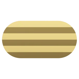 Stripe Oblong 120 Mirror by Sebastian Scherer