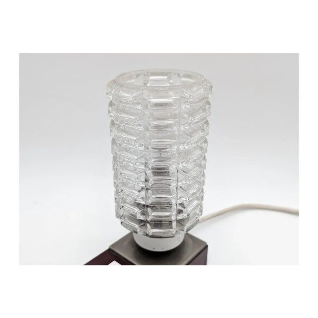 Glass Table Lamp, 1960s-1970s For Sale - Image 4 of 5