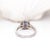 Blue Natural Ceylon Blue Sapphire and Diamond Ring: Solid 14k Dual Gold, 6x5mm, Size 6.75 For Sale - Image 8 of 8