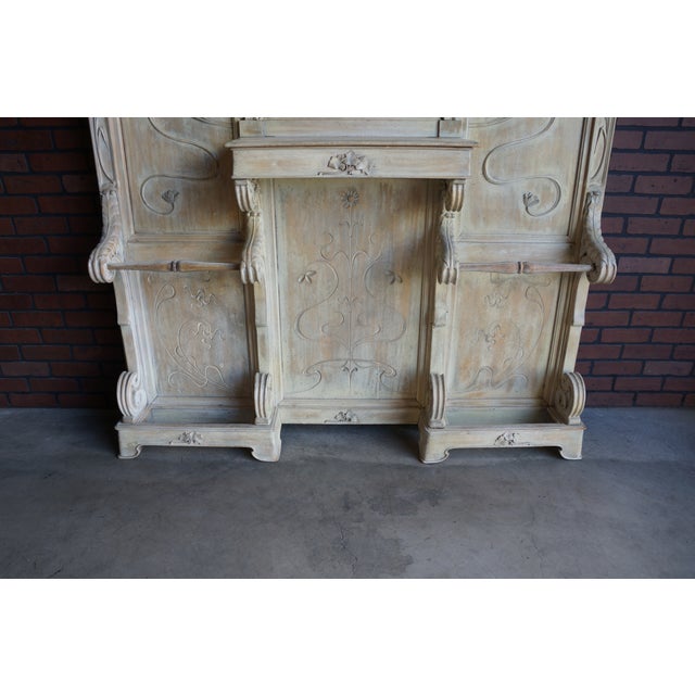 Art Nouveau Hall Tree For Sale - Image 9 of 13