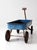 Vintage 1970s Radio Flyer Model 100 Blue Metal Wagon For Sale - Image 12 of 16