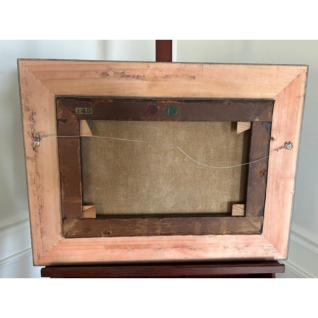 Black Antique Original Still-Life Oil Painting, American School of William Merritt Chase For Sale - Image 8 of 12