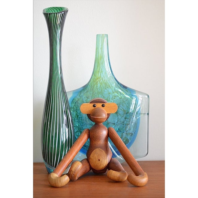 Glass Ikora Table Lamp in Glass by Karl Wiedmann for WMF, 1930s For Sale - Image 7 of 15