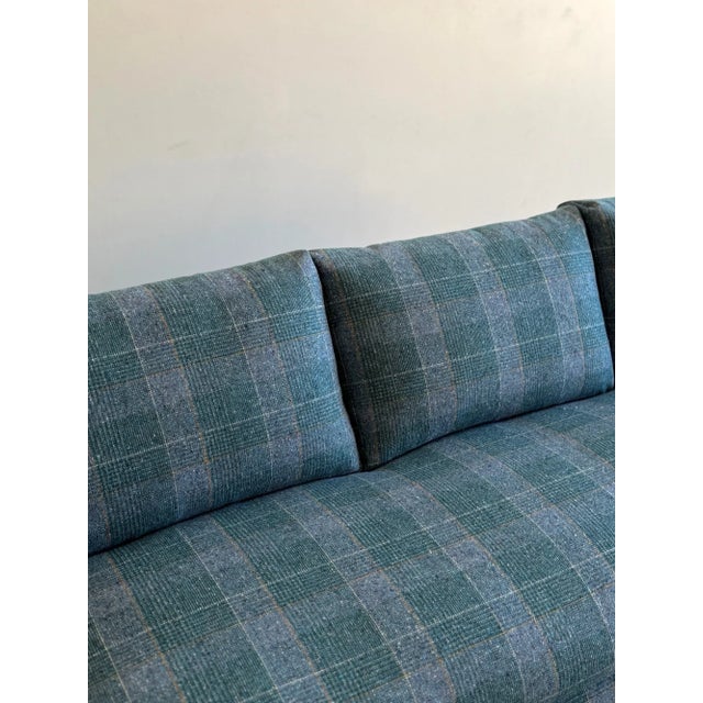 Milo Baughman Tuxedo Style Sofa For Sale - Image 12 of 13