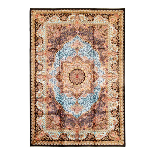 Pasargad DC Exquisite Design Paris Palace Fine Power Loom V.Silk Rug For Sale