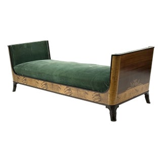 1930's Swedish Daybed by Erik Chambert For Sale