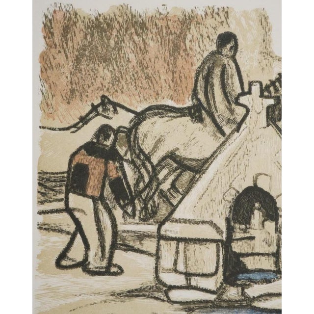 Mathurin Meheut, By the Spring, 1937, Engraving For Sale - Image 4 of 8