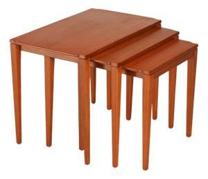 Mid-Century Teak Nesting Tables by Richard Hornby, 1960s, Set of 3