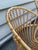 Vintage Rattan Basket Garden Chairs, France 1960s, Set of 4 For Sale - Image 9 of 13