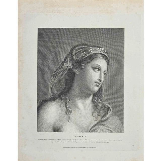 Portrait of Clemency is an original artwork realized by Thomas Holloway (1748 - 1827). Original Etching from J.C....