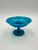Blue Antique Charles Blue Opaline Coupe For Sale - Image 8 of 11