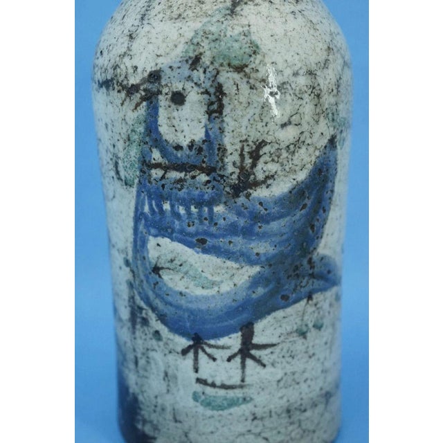 20th Century Ceramic Jug Vase by Atelier Le Mûrier of Gustave Reynaud, Vallauris France., 1950s For Sale - Image 14 of 18