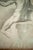 Neoclassical Artist, Academic Nudes, Early 19th Century, Pencil Drawings, Framed, Set of 2 For Sale - Image 9 of 10