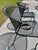 Mid 20th Century Mid 20th Century Wrought Iron Russell Woodard Pinecrest Barrel Back Mesh Pair of Chairs For Sale - Image 5 of 12