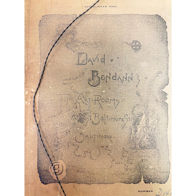 1940s Don Swann (1889 - 1954) Original Etching 'Washington Monument in Winter' 199/400 For Sale - Image 11 of 12